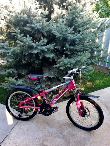 Велосипеды: Продаю велосипед для девочки 6-8лет . размер колеса 20. Каталась 2