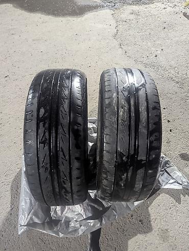 215 50 17 шины: 2 Пары летних шин (по 2 шт.) разнопарки Bridgestone 215/55/17 Hankook — 1