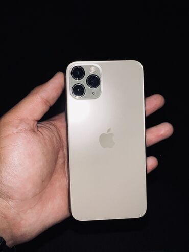 ноутбук новый: IPhone 11 Pro, Колдонулган, 64 ГБ, Алтын, 86 %