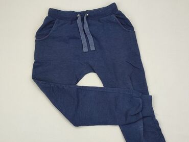 sinsay spodnie dresowe dziewczęce: Spodnie dresowe, 9 lat, 128/134, stan - Dobry