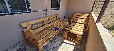 paletdən mebel: Paletlerden Baq mebeli .döşəklə və döşəksiz. 400 azn + — 10