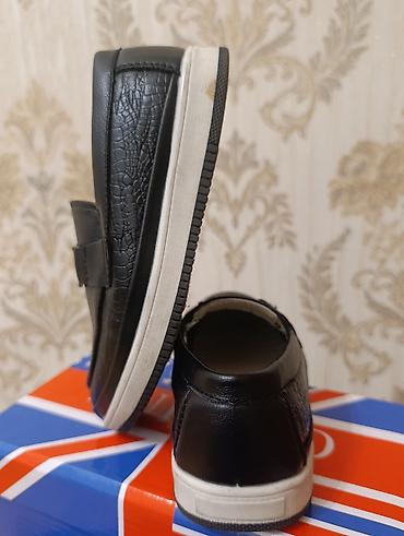 черные мужские мокасины: Qara rəngli kişi loaferləri - Brend: Luivito (daxili etiketi - Model — 4