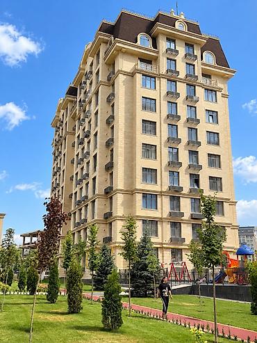 600: 4 комнаты, 174 м², Асанбай мкр Элитка, 6 этаж, ПСО (под самоотделку) — 4