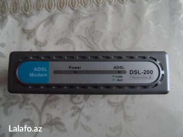 Modemlər və şəbəkə avadanlıqları: Modem ağ- dial up (1 portlu)-5 manato biri qara (tp-lİnk)-1portlu-10 — 9
