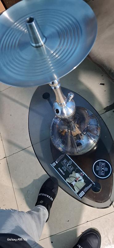 MattBear Mplus Cllasic ideal vəziyyətdə Metallik dizaynlı nargilə