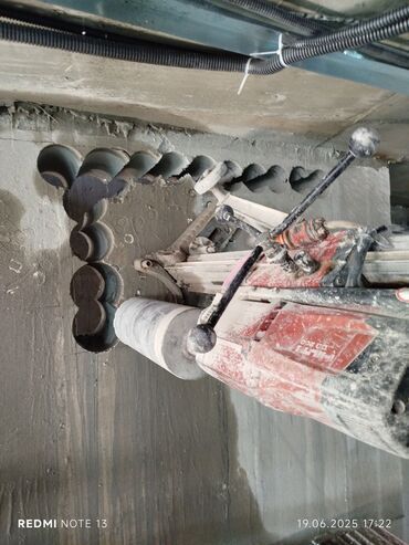 Beton işləri: Beton kəsmə beton deşmə xidməti Karot - HILTI DD 200 / 350 ilə 25 ° — 10