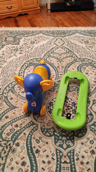 Oyuncaqlar: Качалка детская слоник для малыша до 3 - ёх лет, разъёмная на калёсаж — 2