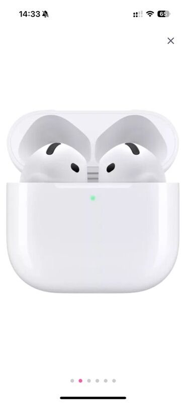 Mikrofonlar: Simsiz (Bluetooth) Qulaqcıqlar, Apple, rəng - Ağ