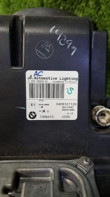 Передние фары: Передняя правая фара BMW 2012 г., Б/у, Оригинал, Германия — 9