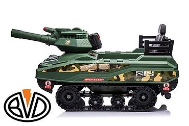 Tank: Детский электромобиль-танк на гусеницах - Форм-фактор: реалистичный — 3