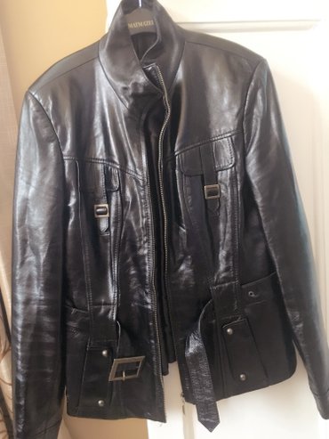 куртка женская xl: Кожаная куртка, XL (EU 42)
