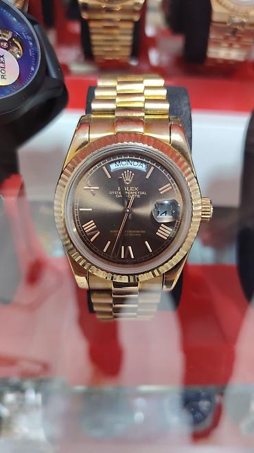 bakida saat: Rolex Oyster Perpetual Datejust kişi qol saatları - Korpus — 10