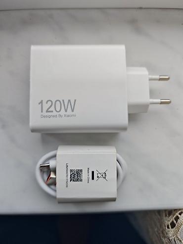 resmi ıs yeri olmadan kredit telefon: Xiaomi 120W GaN sürətli şarj adapteri + USB‑C kabel - Güc: 120W — 2