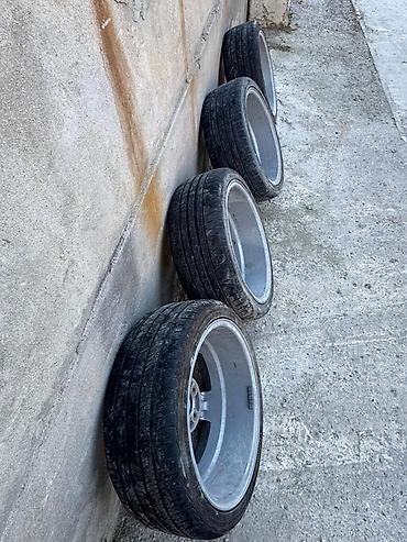 kia disk təkər: 4 ədəd yüngül lehimli disk və şin komplekti İdeal veziyyetde çatsız — 4