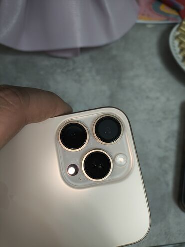 Apple iPhone: IPhone 16 Pro Max, Б/у, 256 ГБ, Desert Titanium, Коробка, 94 % — 2