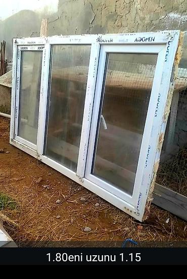 ucuz jaluzi perde: Plastik sürgülü pəncərə dəsti - Marka: ADOPEN profilli PVC - Tip: 3 — 1