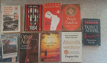 Satılır: müxtəlif janrlarda 10 kitabdan ibarət dəst hər biri 5 azn -