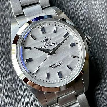 Ručni satovi: ADDIESDIVE AD2030 - 36mm - Bela - Seiko VH31 - MechaQuartz Potpuno — 5