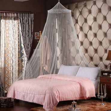 dekor ideale zavese draperije garnisne posteljine: Badalhin - zaštita od insekata BOJA : BELA, PLAVA, ROZE Vrsta