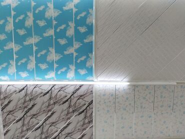 ozu yapisan panel: PVC tavan panelləri – müxtəlif dekorativ dizaynlar Məhsul təsviri: -