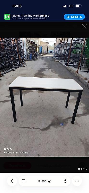 Кухонные столы: Кухонный стол, Новый, Прямоугольный, Нераскладной — 18