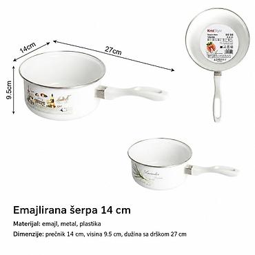 KMT Kutlača šerpa 5404111 Emajlirana šerpa za svakodnevno kuvanje na lalafo.rs KMT Kutlača šerpa 5404111 Emajlirana šerpa za svakodnevno kuvanje