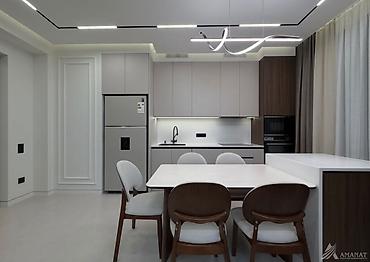 capstroy: 3 комнаты, 122 м², Асанбай мкр Элитка, 9 этаж, Дизайнерский ремонт — 4
