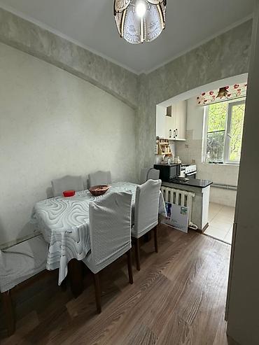 Квартиры: 3 комнаты, 60 м², Асанбай мкр 106 серия, 1 этаж, Евроремонт — 3
