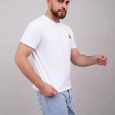 фудболку: Футболка, Классикалык модель, Made in KG, Пахта, Жаңы, M — 5