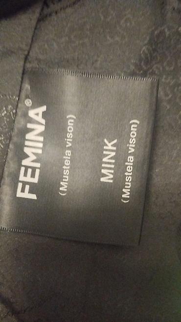 paltolar: FEMINA brendinin orijinal mink (Mustela vison) kürk palto-su. - Rəng — 3