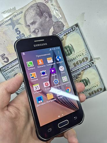 tab 7: Samsung Galaxy J1 Duos, Б/у, 8 ГБ, цвет - Синий, В рассрочку, 1 SIM, 2 SIM — 4