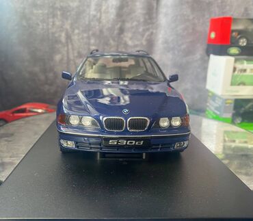 Avtomobil modelləri: Коллекционная модель BMW 530d E39 Touring blue 1997 KK-Scale Scale — 11