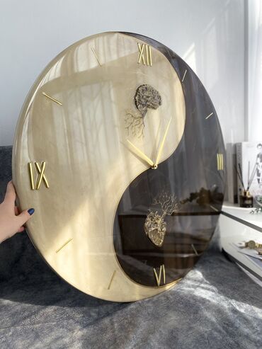 Часы для дома: ✨ Авторские изделия из эпоксидной смолы ✨ Создаём на заказ: часы — 52