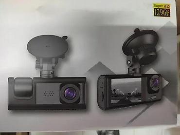 ajkula antena za auto: AUTO KAMERA BLACK BOX 2 U 1 | Kontrolna kamera prednja i zadnja 4k — 1