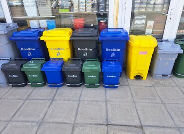 Tullantı qabları: Zibil vedre goodbin tekerli qapaqli zibil qabi goodbin tekerli qapaqli — 18