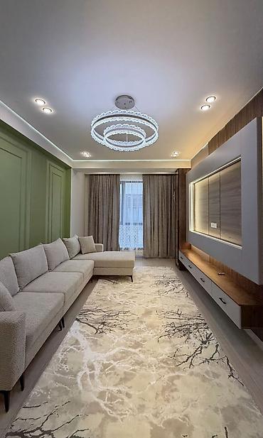 Продажа квартир: 2 комнаты, 77 м², Асанбай мкр Элитка, 10 этаж, Евроремонт — 3
