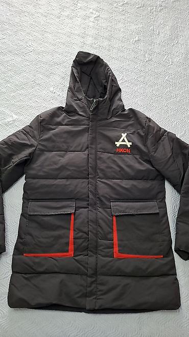Зимняя мужская парка HAOYUNLAI (HYL) с капюшоном - Размер: 4XL
