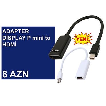 kompüter barter: DisplayPort mini Adapterlər/Konverterlər (Çeviricilər) ⭐Display Port — 3