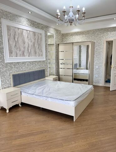 спальная мебель в баку цены: Новый, Двуспальная кровать, Без подьемного механизма, С матрасом, Без выдвижных ящиков, Азербайджан