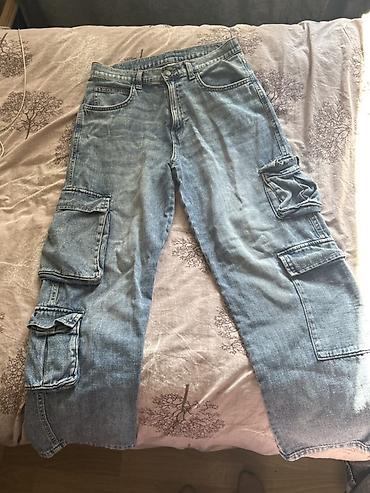 kargo şalvar: Məhsul: NEXT brendi cins kargo şalvar - Material: 100% pambıq denim - — 1