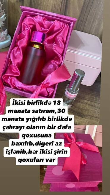 qadinlar ucun ehtiras hebleri: İki ətir birlikdə 16 azn