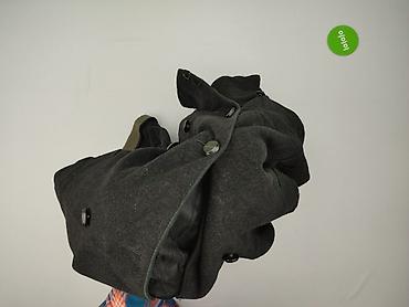 trencz czarny h: Płaszcz damski, rozmiar M — 4