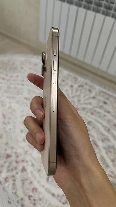 esim: IPhone 16 Pro Max, Б/у, 512 ГБ, Natural Titanium, Защитное стекло, Чехол, Кабель — 4