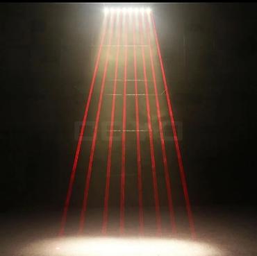 саундбары: 8 Глаз LED LASER BAR +8x3W Теплый белый + 638nm 500mW x 8 Red Laser – — 9