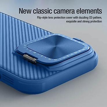 Maske i futrole za telefone: Maska Nillkin CamShield Prop Magnetic za iPhone 16 Pro Max 6.9 crna — 6