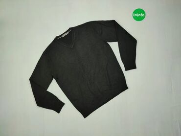 Bluzy: Pulover, S (EU 36), stan - Zadowalający, wzór - Jednolity kolor, kolor - Czarny