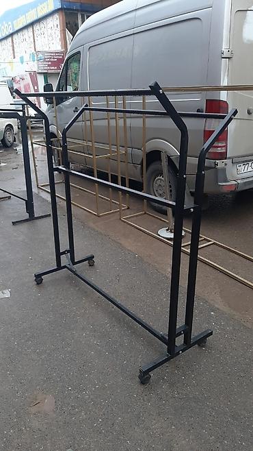 Оборудование для магазинов: Metal geyim asılqan stendləri - Mağazalar, butiklər, sərgi və anbar — 5