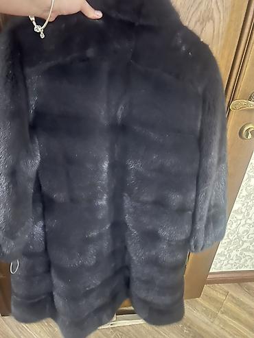 Шубы: Шуба, Норка, По колено, M, L — 1