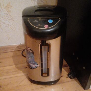 elektron samovar: Termopot 5 l, Ünvandan götürmə