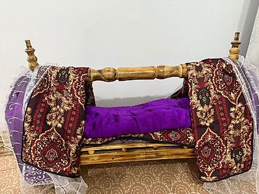 Люлькалар: Люлька, Колдонулган, Бешик, Жыгач, түсү - Кызгылт көк — 1